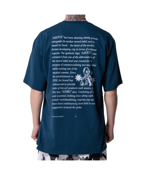 A6OVE(アヴォブ)の「DISCOGRAPHY TEE(Tシャツ/カットソー・メンズ・ブルー・M/L)」の6枚目の写真