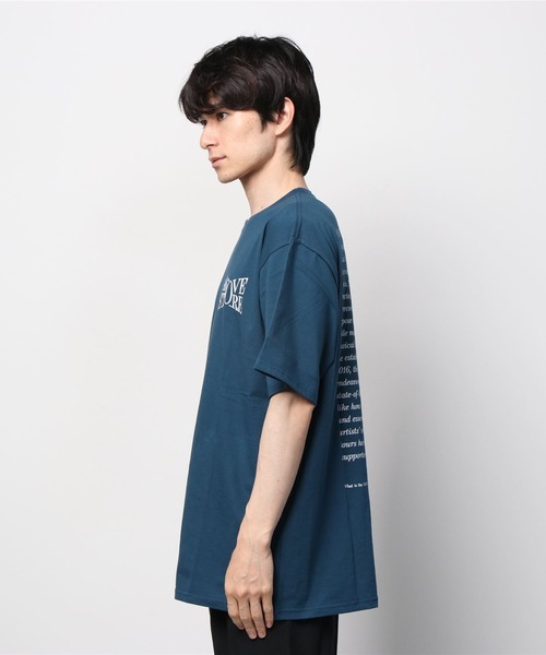 A6OVE(アヴォブ)の「DISCOGRAPHY TEE(Tシャツ/カットソー・メンズ・ブルー・M/L)」の8枚目の写真