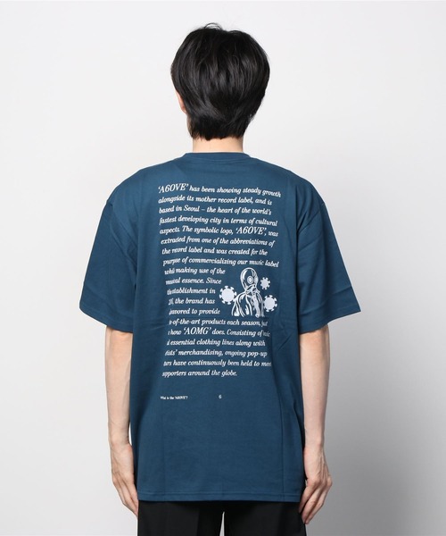 A6OVE(アヴォブ)の「DISCOGRAPHY TEE(Tシャツ/カットソー・メンズ・ブルー・M/L)」の9枚目の写真