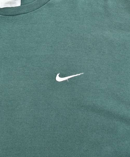 NIKE（ナイキ）の「【ヴィンテージ古着】90's NIKE/ナイキ ロゴ Ｔシャツ USA製（Tシャツ/カットソー・メンズ・グリーン・XX-LARGE）」の8枚目の写真