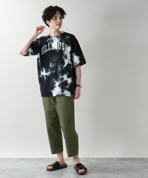 RAGEBLUE（レイジブルー）の「＜SIGNAL SPORTS/シグナルスポーツ＞タイダイ柄カレッジロゴプリントTシャツ/957636（Tシャツ/カットソー・メンズ・ベージュ/ネイビー・MEDIUM/LARGE/X-LARGE）」の21枚目の写真