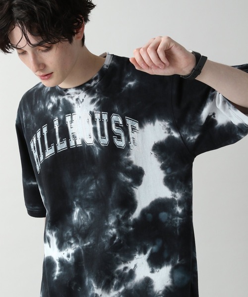 RAGEBLUE（レイジブルー）の「＜SIGNAL SPORTS/シグナルスポーツ＞タイダイ柄カレッジロゴプリントTシャツ/957636（Tシャツ/カットソー・メンズ・ベージュ/ネイビー・MEDIUM/LARGE/X-LARGE）」の17枚目の写真