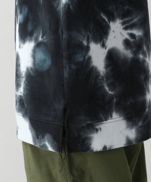 RAGEBLUE（レイジブルー）の「＜SIGNAL SPORTS/シグナルスポーツ＞タイダイ柄カレッジロゴプリントTシャツ/957636（Tシャツ/カットソー・メンズ・ベージュ/ネイビー・MEDIUM/LARGE/X-LARGE）」の22枚目の写真