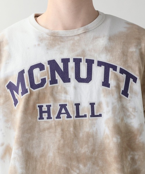 RAGEBLUE（レイジブルー）の「＜SIGNAL SPORTS/シグナルスポーツ＞タイダイ柄カレッジロゴプリントTシャツ/957636（Tシャツ/カットソー・メンズ・ベージュ/ネイビー・MEDIUM/LARGE/X-LARGE）」の18枚目の写真