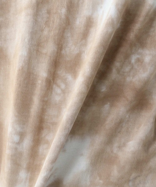 RAGEBLUE（レイジブルー）の「＜SIGNAL SPORTS/シグナルスポーツ＞タイダイ柄カレッジロゴプリントTシャツ/957636（Tシャツ/カットソー・メンズ・ベージュ/ネイビー・MEDIUM/LARGE/X-LARGE）」の7枚目の写真