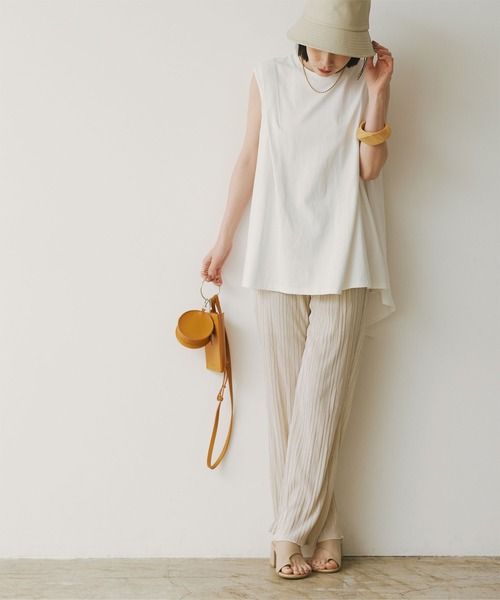 titivate（ティティベイト）の「ｻﾃﾝﾐﾆﾌﾟﾘｰﾂﾊﾟﾝﾂ（その他パンツ・レディース・アイボリー/イエロー/ブルー/ミント/モカ・M）」の15枚目の写真