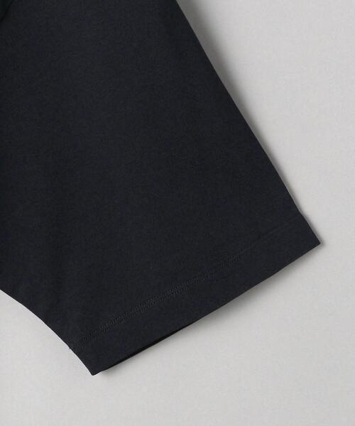 BEAUTY&YOUTH UNITED ARROWS（ビューティーアンドユースユナイテッドアローズ）の「BY THINKING ワイド テーパード クルーネック Tシャツ（Tシャツ/カットソー・メンズ・ダークグレー/ベージュ/ホワイト・X-LARGE/SMALL/MEDIUM/LARGE）」の4枚目の写真