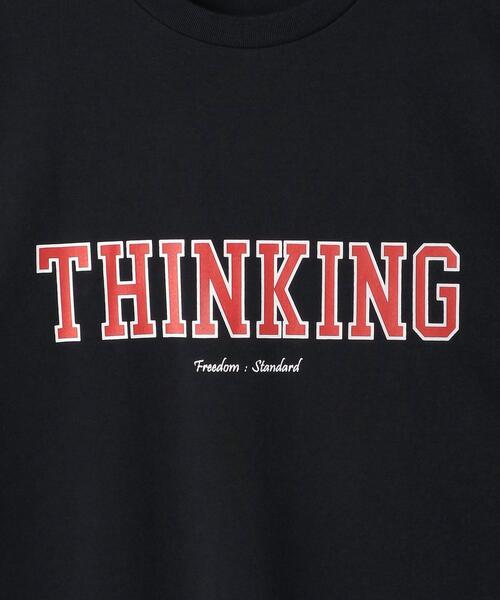 BEAUTY&YOUTH UNITED ARROWS（ビューティーアンドユースユナイテッドアローズ）の「BY THINKING ワイド テーパード クルーネック Tシャツ（Tシャツ/カットソー・メンズ・ダークグレー/ベージュ/ホワイト・X-LARGE/SMALL/MEDIUM/LARGE）」の18枚目の写真