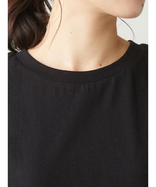 Green　Parks（グリーンパークス）の「ノースリーブプルオーバー＊（Tシャツ/カットソー・レディース・ホワイト/ブラック/ベージュ/オレンジ・FREE）」の9枚目の写真