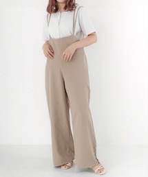 リボンを結ぶツリリボンサロペット