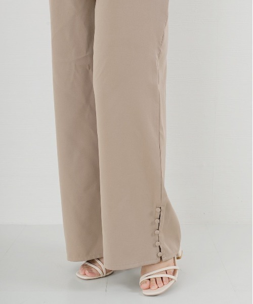 nemne store（ネンネストア）の「リボンを結ぶツリリボンサロペット（サロペット/オーバーオール・レディース・ブラック/グレー/アイボリー・フリー）」の8枚目の写真