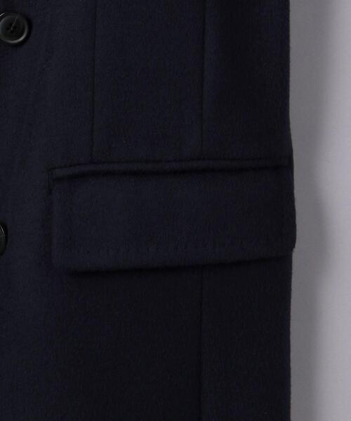 TOGA PULLA（トーガ　プルラ）の「＜TOGA PULLA（トーガ プルラ）＞メルトン ロングコート（その他アウター・レディース・ネイビー・36）」の7枚目の写真
