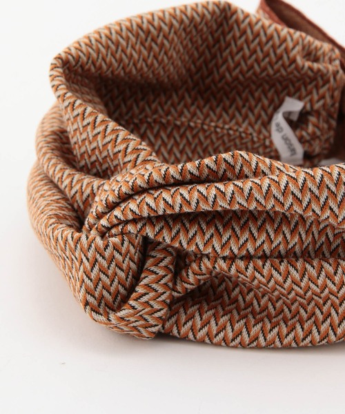 ROPE'（ロペ）の「【La Maison de Lyllis】BERBERE（ターバン）（ヘアバンド・レディース・チャコールグレー/ブラウン系その他2・FREE）」の6枚目の写真