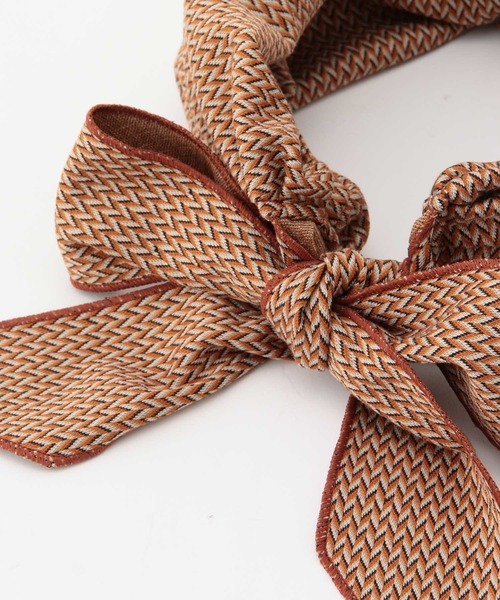 ROPE'（ロペ）の「【La Maison de Lyllis】BERBERE（ターバン）（ヘアバンド・レディース・チャコールグレー/ブラウン系その他2・FREE）」の8枚目の写真