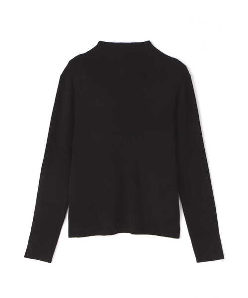 N.（N. Natural Beauty Basic）（エヌエヌナチュラルビューティーベーシック）の「◆ウォームアップリブボトルネックニット（ニット/セーター・レディース・ホワイト/ブラック/グレー・MEDIUM）」の21枚目の写真