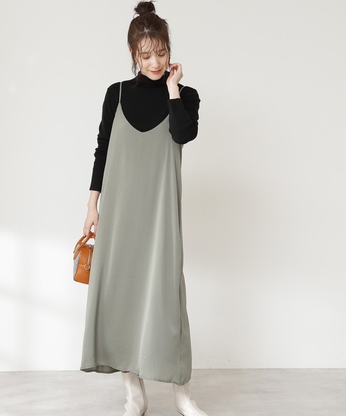 N.（N. Natural Beauty Basic）（エヌエヌナチュラルビューティーベーシック）の「◆ウォームアップリブボトルネックニット（ニット/セーター・レディース・ホワイト/ブラック/グレー・MEDIUM）」の13枚目の写真