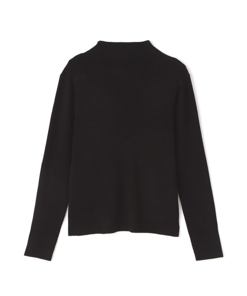 N.（N. Natural Beauty Basic）（エヌエヌナチュラルビューティーベーシック）の「◆ウォームアップリブボトルネックニット（ニット/セーター・レディース・ホワイト/ブラック/グレー・MEDIUM）」の17枚目の写真