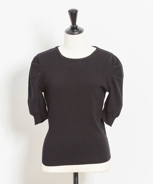 NOELA（ノエラ）の「カラーデザインカフスニット（ニット/セーター・レディース・ブラック/ピンク/キャメル・FREE）」の11枚目の写真