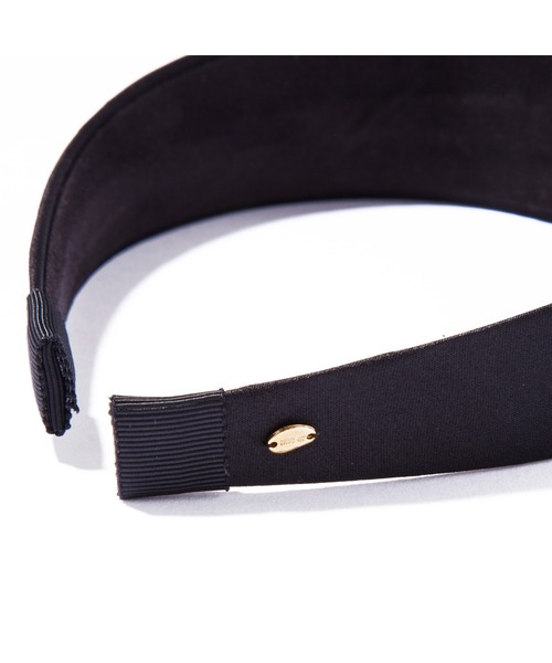 IRIS47（イリスフォーセブン）の「【IRIS 47】frame headband（カチューシャ・レディース・ブラック/グレー・FREE）」の9枚目の写真