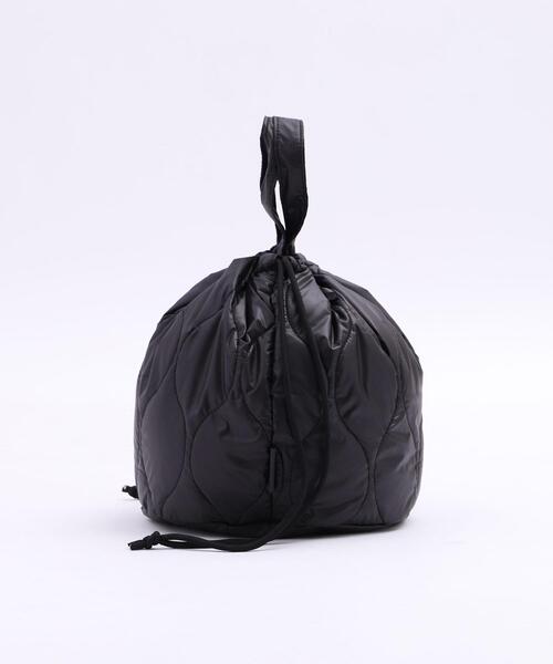 coen（コーエン）の「キルト巾着トートバッグ（ショルダーバッグ・レディース・ブラック/オフホワイト/オリーブ・FREE）」の21枚目の写真