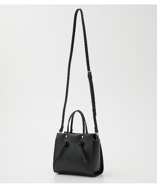 AZUL by moussy（アズールバイマウジー）の「KNOT DESIGN BAG/ノットデザインバッグ（ショルダーバッグ・レディース・ホワイト/ブラック/ベージュ・FREE）」の10枚目の写真