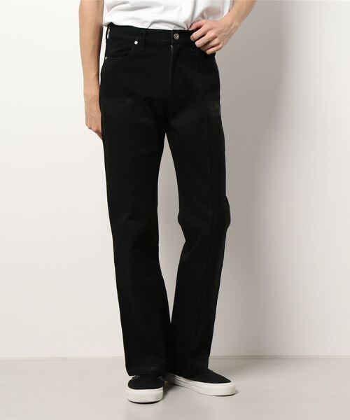 AVALONE(アヴァロン)の「【AVALONE / アヴァロン】RESIN COATING BOOTSCUT DENIM PANTS(デニムパンツ・メンズ・ブラック・2/1)」の15枚目の写真