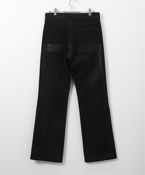 AVALONE(アヴァロン)の「【AVALONE / アヴァロン】RESIN COATING BOOTSCUT DENIM PANTS(デニムパンツ・メンズ・ブラック・2/1)」の8枚目の写真
