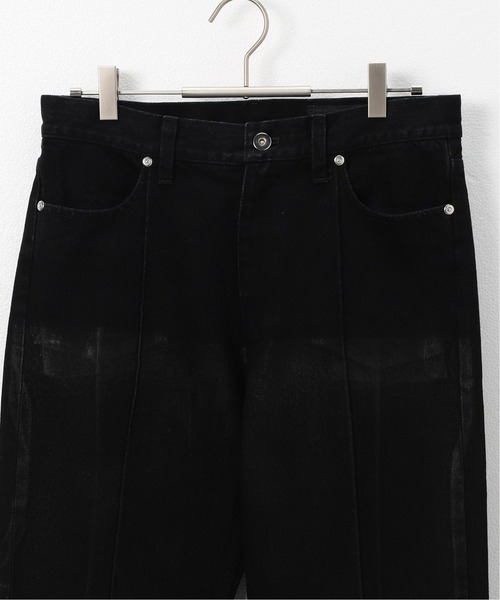 AVALONE(アヴァロン)の「【AVALONE / アヴァロン】RESIN COATING BOOTSCUT DENIM PANTS(デニムパンツ・メンズ・ブラック・2/1)」の12枚目の写真