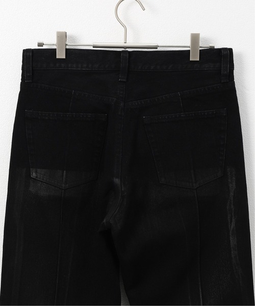 AVALONE(アヴァロン)の「【AVALONE / アヴァロン】RESIN COATING BOOTSCUT DENIM PANTS(デニムパンツ・メンズ・ブラック・2/1)」の10枚目の写真