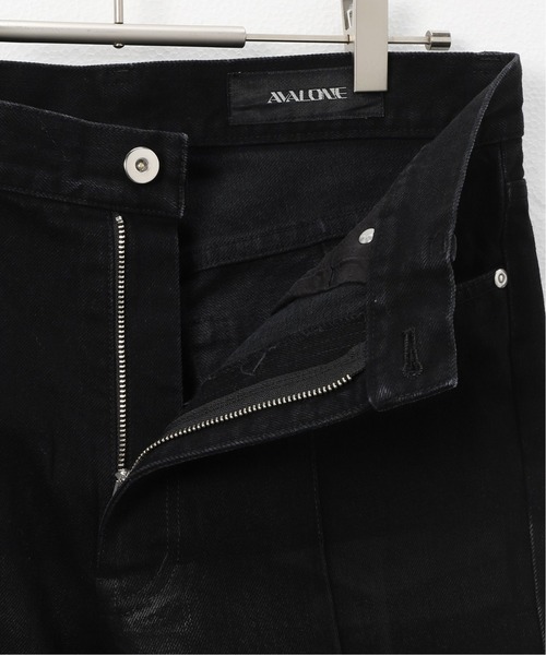 AVALONE(アヴァロン)の「【AVALONE / アヴァロン】RESIN COATING BOOTSCUT DENIM PANTS(デニムパンツ・メンズ・ブラック・2/1)」の16枚目の写真