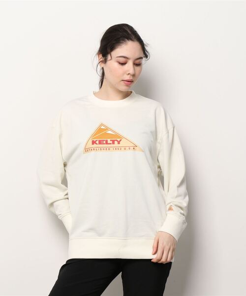 KELTY(ケルティ)の「KELTY RELAXED VINTAGE LOGO CREW ケルティ リラックス ヴィンテージロゴクルー KE21213003(スウェット・メンズ・ブラック/ネイビー/グリーン/アイボリー/モカ・S/M/L)」の22枚目の写真
