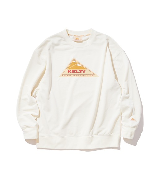 KELTY(ケルティ)の「KELTY RELAXED VINTAGE LOGO CREW ケルティ リラックス ヴィンテージロゴクルー KE21213003(スウェット・メンズ・ブラック/ネイビー/グリーン/アイボリー/モカ・S/M/L)」の8枚目の写真