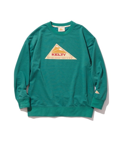 KELTY(ケルティ)の「KELTY RELAXED VINTAGE LOGO CREW ケルティ リラックス ヴィンテージロゴクルー KE21213003(スウェット・メンズ・ブラック/ネイビー/グリーン/アイボリー/モカ・S/M/L)」の18枚目の写真