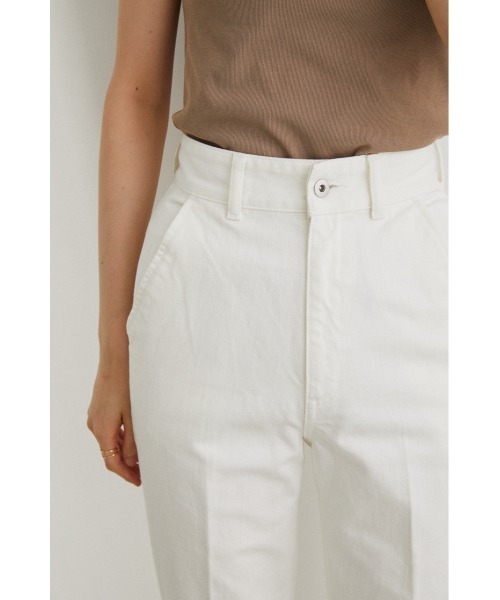 STYLEMIXER(スタイルミキサー)の「センタープレスデニム(デニムパンツ・レディース・ホワイト/インディゴブルー・SMALL/MEDIUM/X-SMALL)」の9枚目の写真