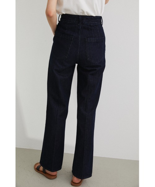 STYLEMIXER(スタイルミキサー)の「センタープレスデニム(デニムパンツ・レディース・ホワイト/インディゴブルー・SMALL/MEDIUM/X-SMALL)」の12枚目の写真