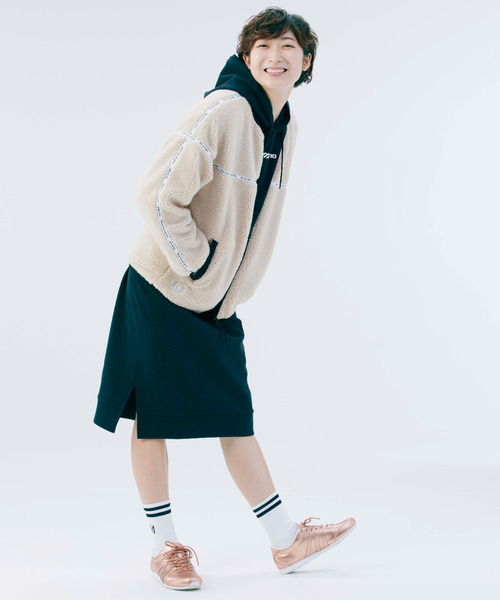 Rikako Ikee ワンピース Collection Mizuno Collection Ri Style ミズノスポーツスタイル のファッション スウェットワンピース レディース ワンピース ワンピース ドレス Sports ショッピングファッション