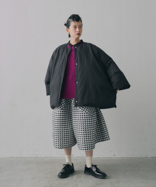 manana suerte（マニャーナスエルテ）の「ボリュームスリーブニット（ニット/セーター・レディース・ブラック/パープル/オフホワイト/ピンク・FREE）」の17枚目の写真