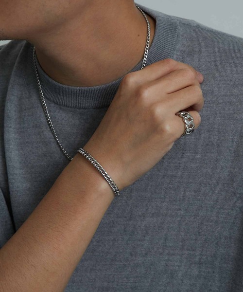 ADAM ET ROPE'(アダムエロペ)の「《喜平》チェーンバングル/UNISEX(バングル/リストバンド・メンズ・その他3・FREE)」の4枚目の写真