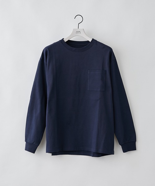 COLONY 2139（コロニートゥーワンスリーナイン）の「COLOR KEEPポケット付き長袖Tシャツ（Tシャツ/カットソー・メンズ・ホワイト/ブラック/ネイビー・MEDIUM/LARGE/X-LARGE）」の3枚目の写真