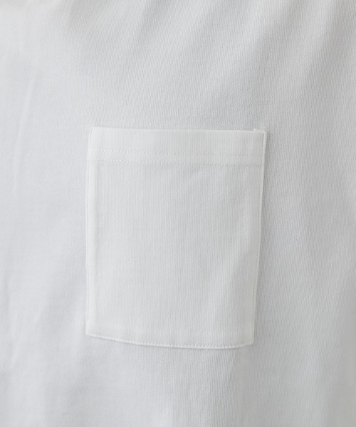 COLONY 2139（コロニートゥーワンスリーナイン）の「COLOR KEEPポケット付き長袖Tシャツ（Tシャツ/カットソー・メンズ・ホワイト/ブラック/ネイビー・MEDIUM/LARGE/X-LARGE）」の9枚目の写真