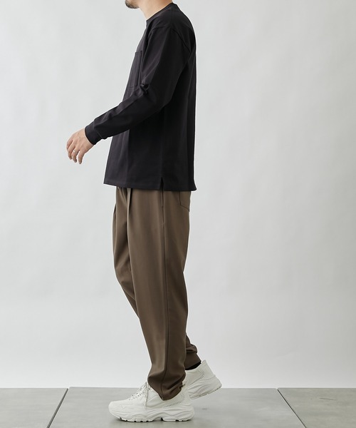 COLONY 2139（コロニートゥーワンスリーナイン）の「COLOR KEEPポケット付き長袖Tシャツ（Tシャツ/カットソー・メンズ・ホワイト/ブラック/ネイビー・MEDIUM/LARGE/X-LARGE）」の11枚目の写真