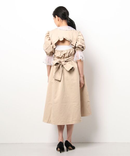 Swankiss（スワンキス）の「SX nylon puff MO/P（ワンピース・レディース・ピンク/ベージュ/ブラック・FREE）」の5枚目の写真