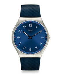 SWATCH(XEHb`)SKINNAVY(AiOrv)