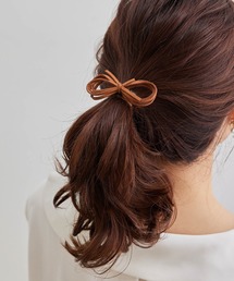 スリムスエードリボンポニー