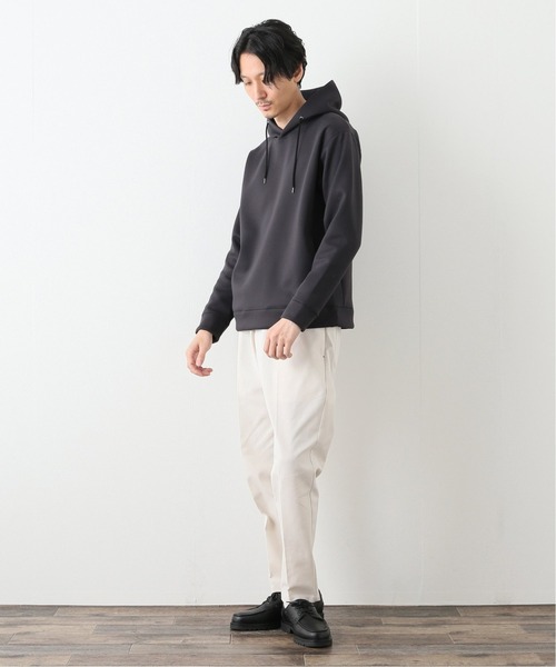 417 EDIFICE(フォーワンセブンエディフィス)の「ダンボールニットプルオーバーパーカー(パーカー・メンズ・チャコールグレー/アイボリー/ベージュ/ブルー・SMALL/MEDIUM/LARGE/X-LARGE)」の15枚目の写真