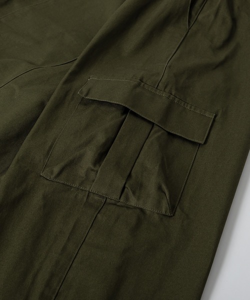 kutir（クティール）の「ワイドタックバルーンカーゴパンツ（カーゴパンツ・メンズ・レッド/オフホワイト/ブラック/カーキ・MEDIUM/SMALL/LARGE）」の22枚目の写真