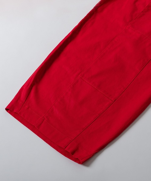 kutir（クティール）の「ワイドタックバルーンカーゴパンツ（カーゴパンツ・メンズ・レッド/オフホワイト/ブラック/カーキ・MEDIUM/SMALL/LARGE）」の12枚目の写真