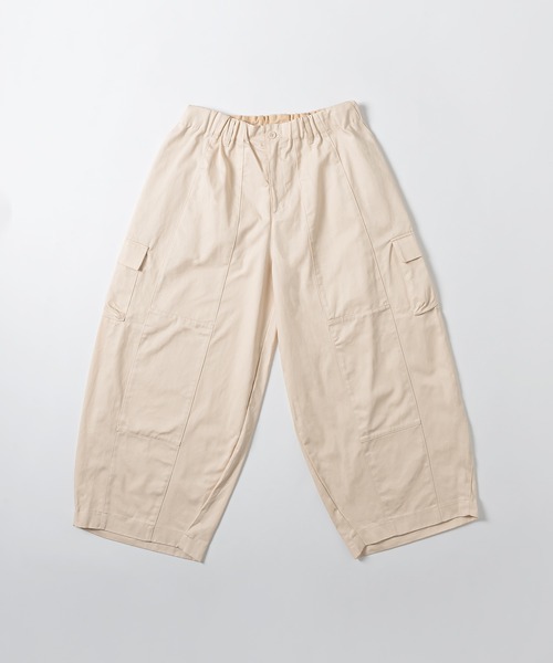 kutir（クティール）の「ワイドタックバルーンカーゴパンツ（カーゴパンツ・メンズ・レッド/オフホワイト/ブラック/カーキ・MEDIUM/SMALL/LARGE）」の5枚目の写真