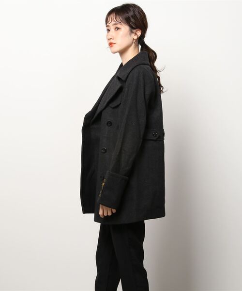 G-STAR（ジースター）の「WOOL MID PEACOAT/ピーコート（ピーコート・レディース・ダークグレー・X-SMALL/SMALL）」の9枚目の写真