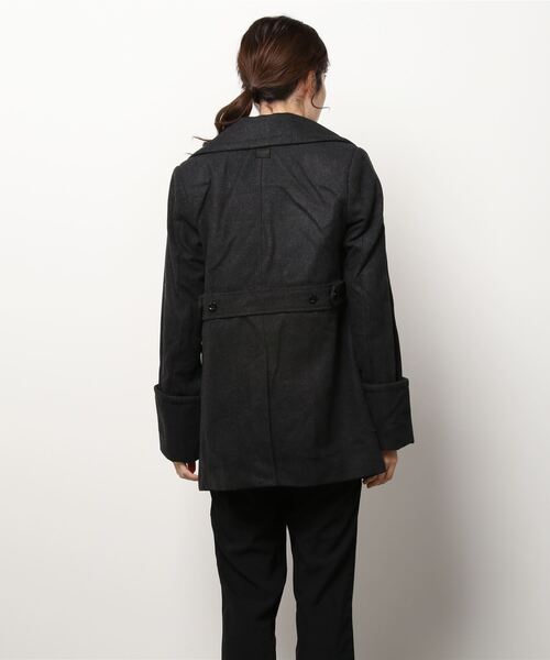 G-STAR（ジースター）の「WOOL MID PEACOAT/ピーコート（ピーコート・レディース・ダークグレー・X-SMALL/SMALL）」の10枚目の写真